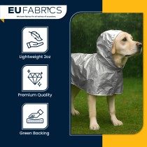 2oz Waterproof Reflective Fabric – Green Backing, 150cm Wide