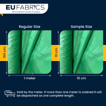 5PM Waterproof Workwear Fabric – Green Nylon, 150cm Wide