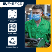 5PM Waterproof Workwear Fabric – Green Nylon, 150cm Wide