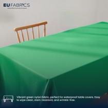 5PM Waterproof Workwear Fabric – Green Nylon, 150cm Wide