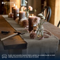 10 Metre  X 1 Metre Roll of Frosted Hessian4