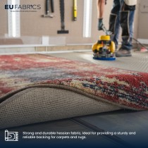 10 Metre  X 1 Metre Roll of Frosted Hessian4