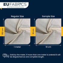 Fire Retardant Polycotton Fabric Black