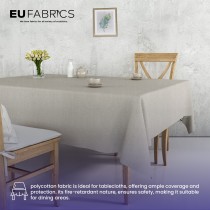 Fire Retardant Polycotton Fabric Black