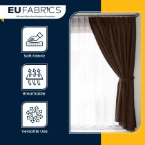 Fire Retardant Polycotton Fabric Black