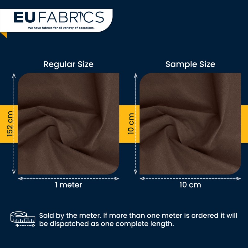 Fire Retardant Polycotton Fabric Black