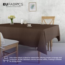 Fire Retardant Polycotton Fabric Black