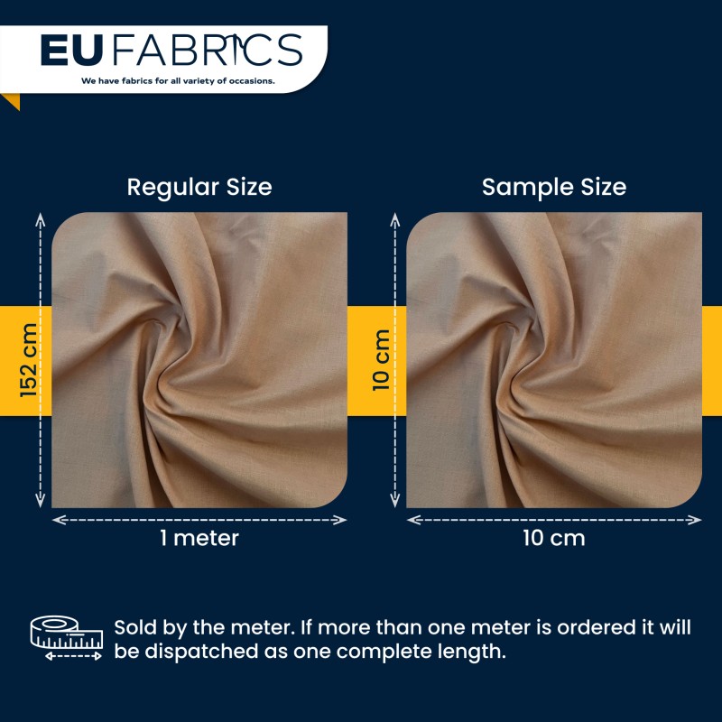 Fire Retardant Polycotton Fabric Black
