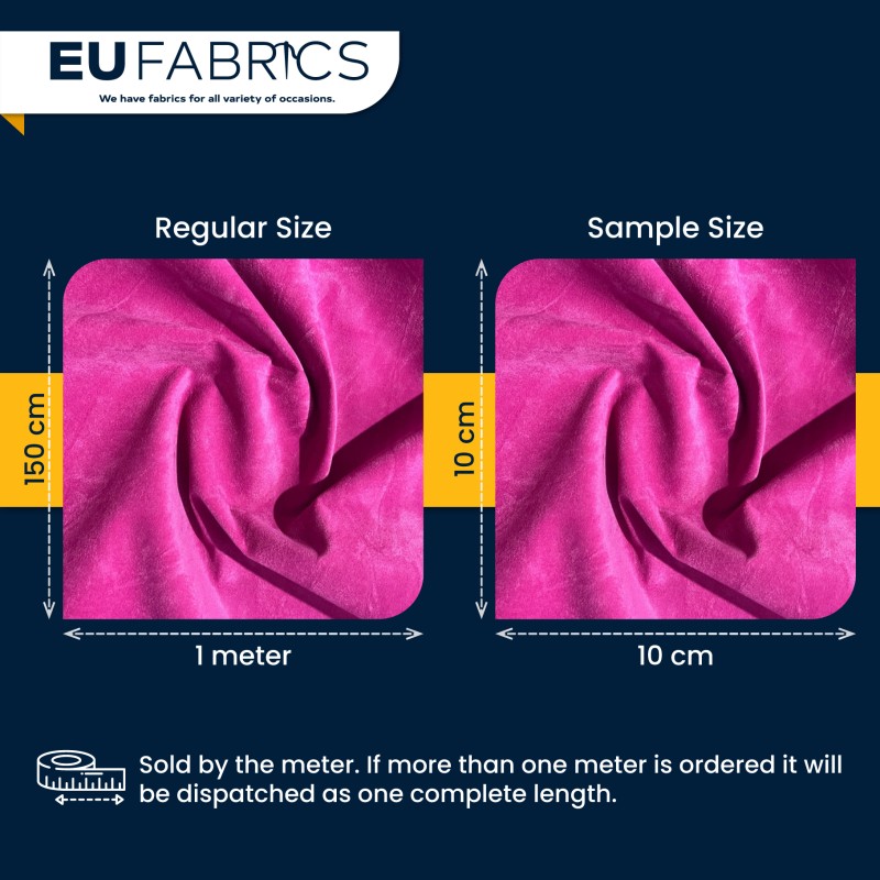 Fire Retardant Display Suede Hot Pink1 
