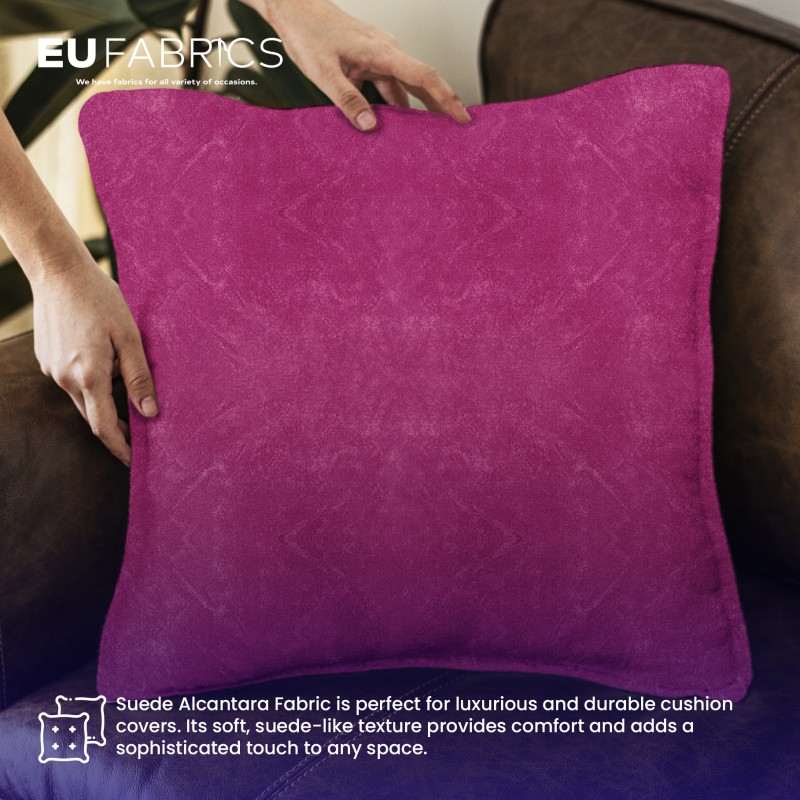 Fire Retardant Display Suede Hot Pink1 