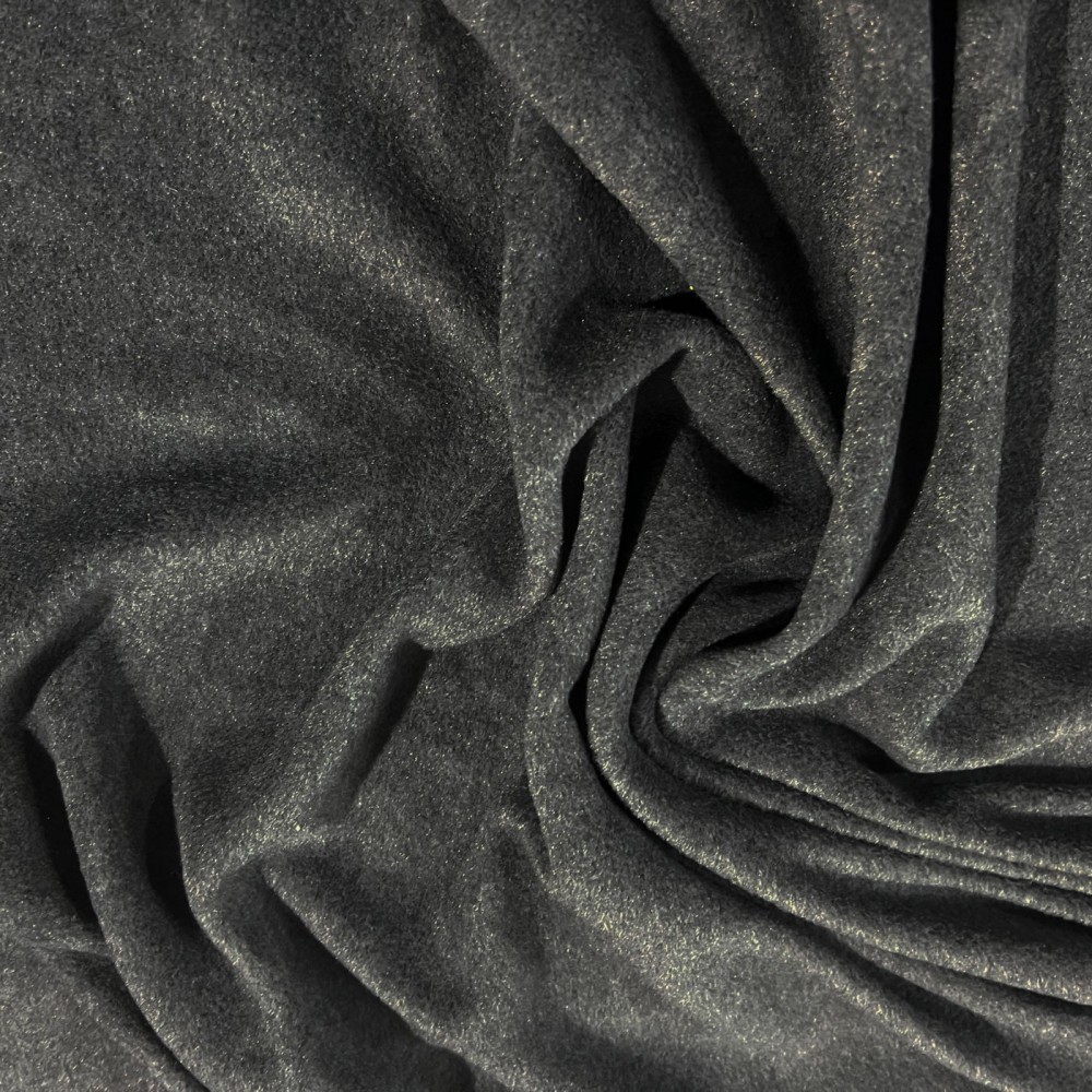 Anti-Pill Fleece Gold Dk Grey 1