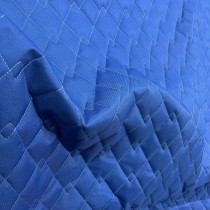 Quilted Waterproof Fabric 600 Denier Heavy Duty royal Blue 1