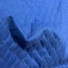 Quilted Waterproof Fabric 600 Denier Heavy Duty Royal Blue