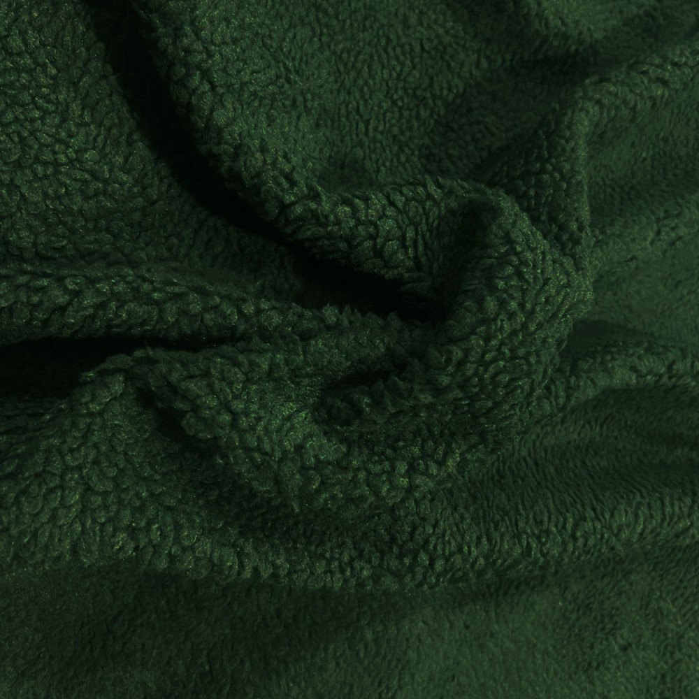 Sherpa Fleece Fabric SPECIAL OFFER Olive 1