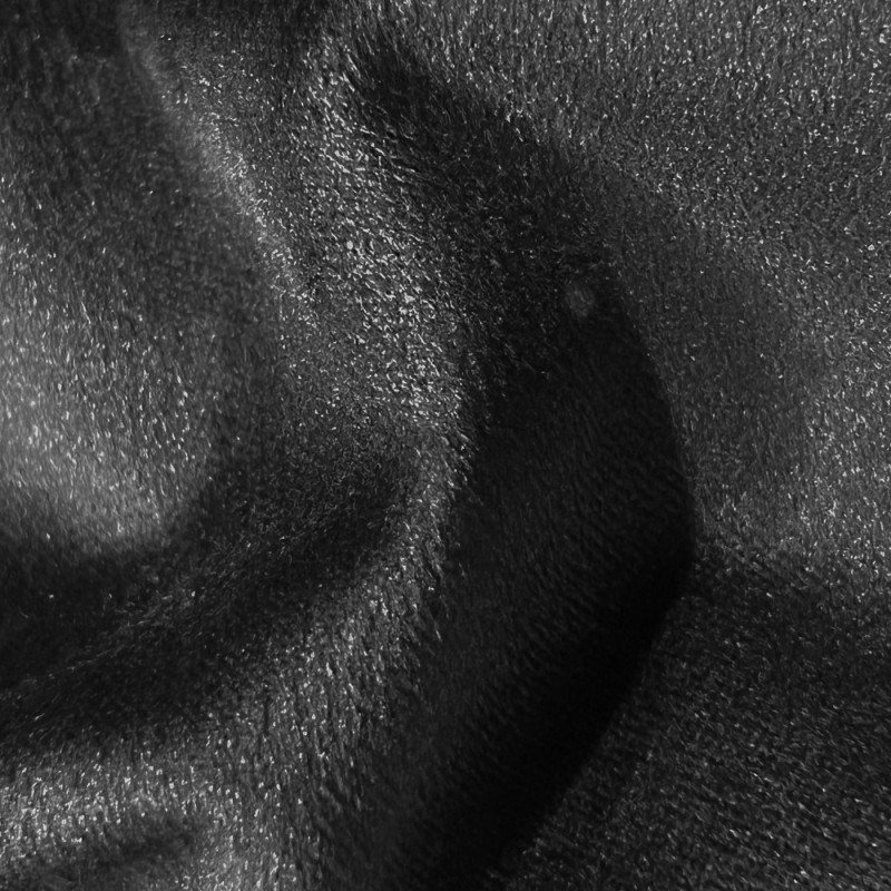 Spandex Velvet Velour Fabric Black 3