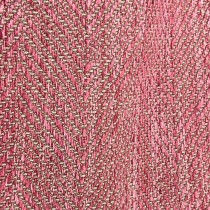 Clearance Polycotton Upholstery Pink Chevron 1