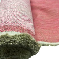 Clearance Polycotton Upholstery Pink Chevron3