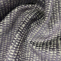 Clearance Polycotton Upholstery Mauve Triangle 1