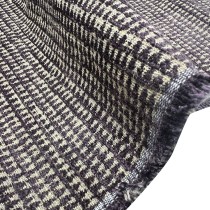 Clearance Polycotton Upholstery Mauve Triangle3