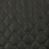 Quilted Fabric Waxed Cotton Canvas Dark Brown