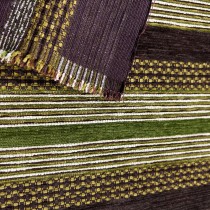 Clearance Polycotton Upholstery Lime and Stripes 4