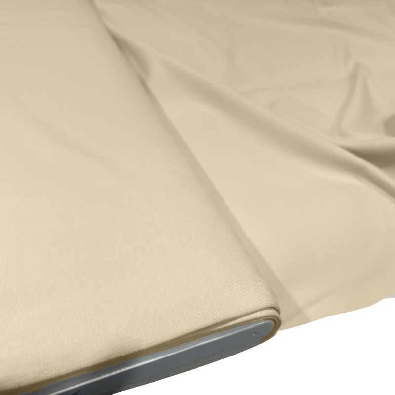 Stretch Jersey Fabric 3.5 Meter Roll Ivory 2