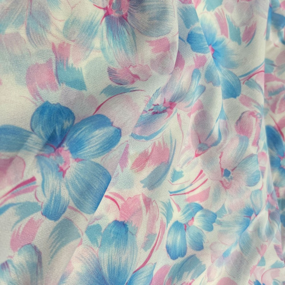 Floral Crepe Fabric 1