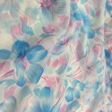 Floral Crepe Fabric 6 Metre Roll