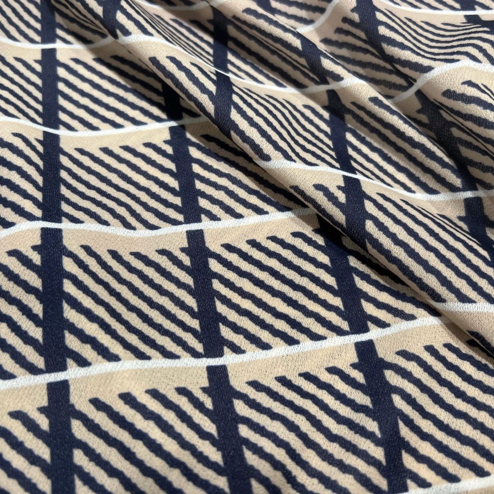 Viscose Check  Fabric 8 meter Roll 1