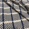 Viscose Check Fabric  /  8 meter Roll