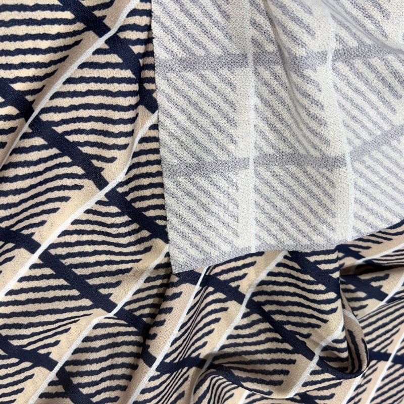 Viscose Check  Fabric 8 meter Roll 3