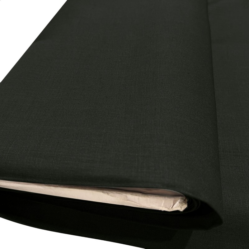 Linen Feel Fabric / Roll of 7 Meters Dark Sage 3