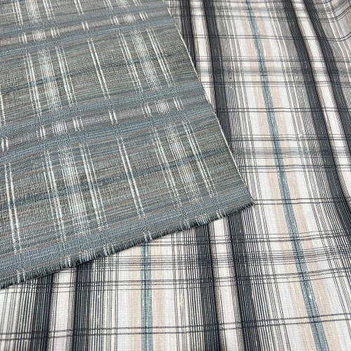 Short Width Checked Fabric 8 Metre Roll 2