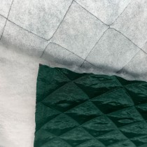 3.5gram Quilted Viscose Lining Fabric Bottle Green 3