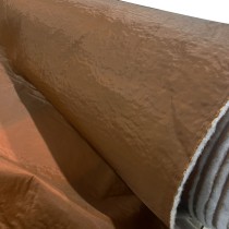 Quilted Viscose Lining Fabric Rust 2