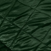 Plain Satin Quilted Fabric Green 1