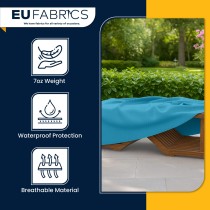 7oz Waterproof Fabric Turquoise