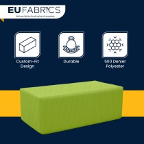 Waterproof Custom Rectangular Garden Cushion Storage Bag Cover Hi Vis Yellow