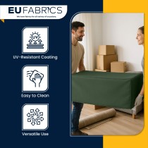 Waterproof Custom Rectangular Garden Cushion Storage Bag Cover Olive