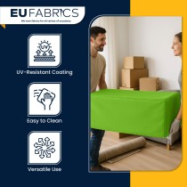 Waterproof Custom Rectangular Garden Cushion Storage Bag Cover Lime