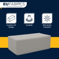 Waterproof Custom Rectangular Garden Cushion Storage Bag Cover Beige