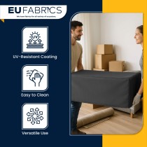 Waterproof Custom Rectangular Garden Cushion Storage Bag Cover Grey