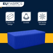 Waterproof Custom Rectangular Garden Cushion Storage Bag Cover Royal