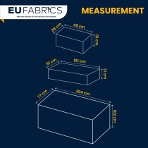 Waterproof Custom Rectangular Garden Cushion Storage Bag Cover Wine