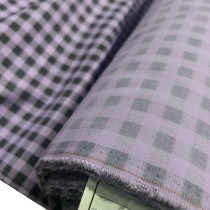 Tartan Polycotton Drill / 195 GSM Pink 4