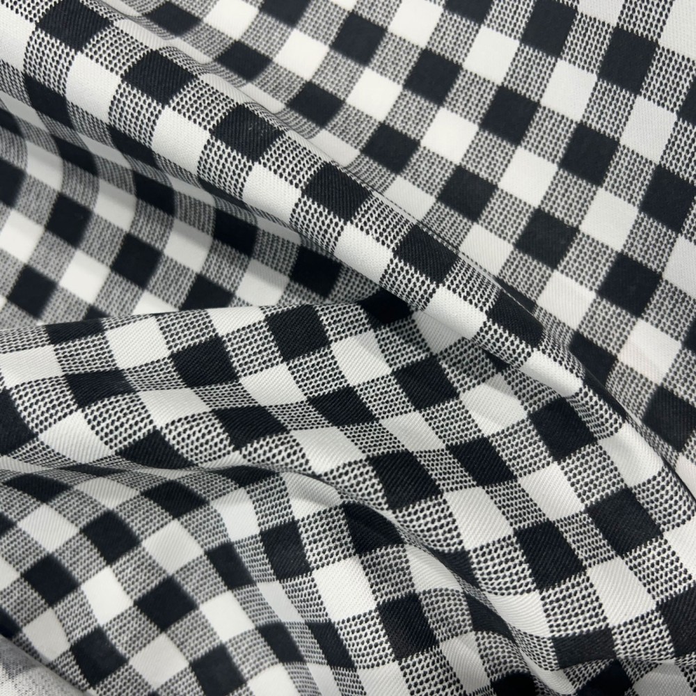 Tartan Polycotton Drill / 195 GSM White4