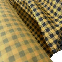 Tartan Polycotton Drill / 195 GSM Yellow2