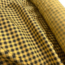 Tartan Polycotton Drill / 195 GSM Yellow3