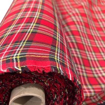 Royal Stewart Tartan Fabric