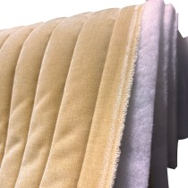 Channel Double Sided Quilted Fabric with Scrim Back